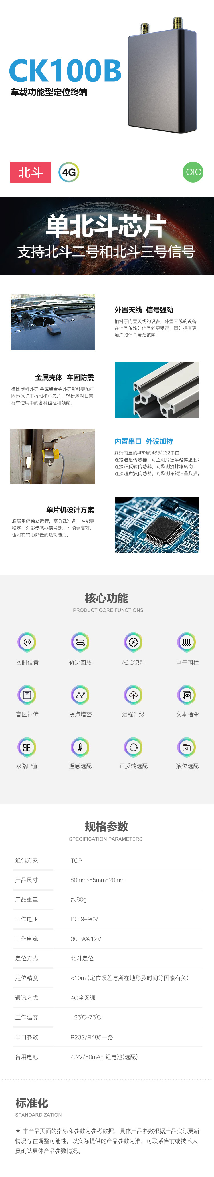 CK100B 工業串口 產品詳情