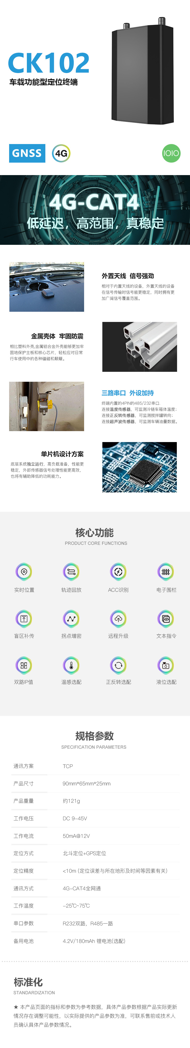 CK102 工業串口 產品詳情
